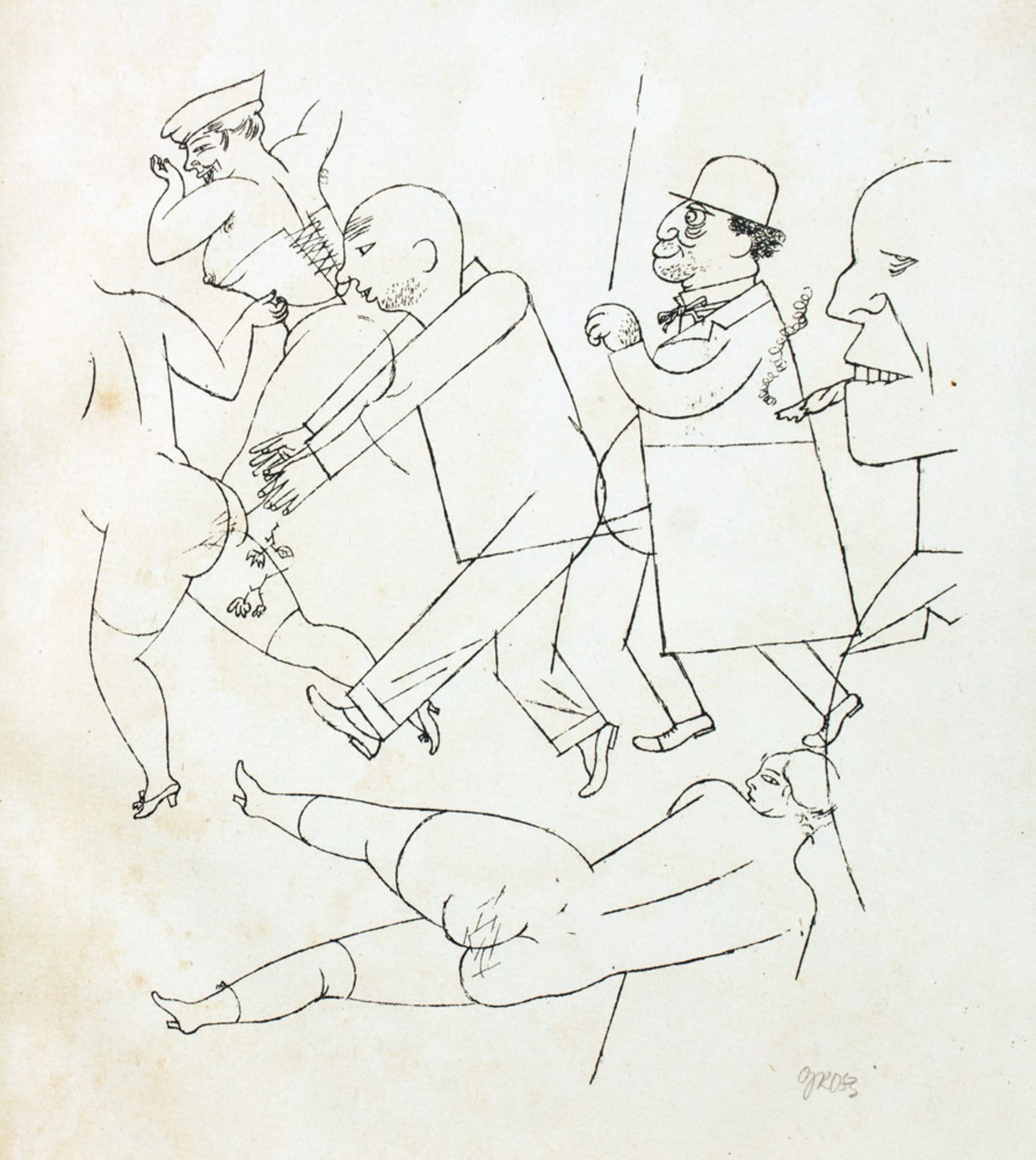 George Grosz - Alfred Richard Meyer. Munkepunke Dionysos.