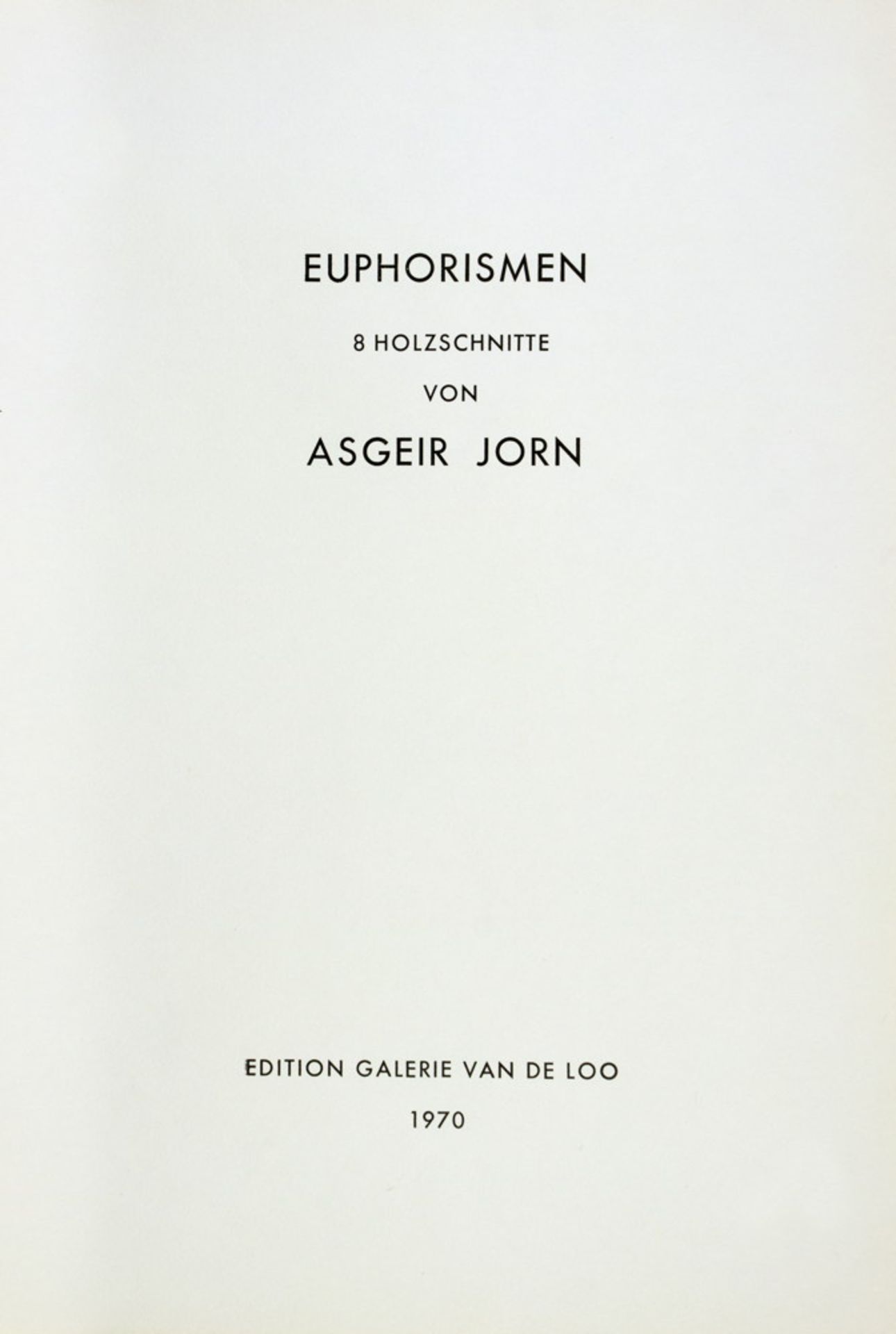Asgeir Jorn. Euphorismen. - Image 9 of 9