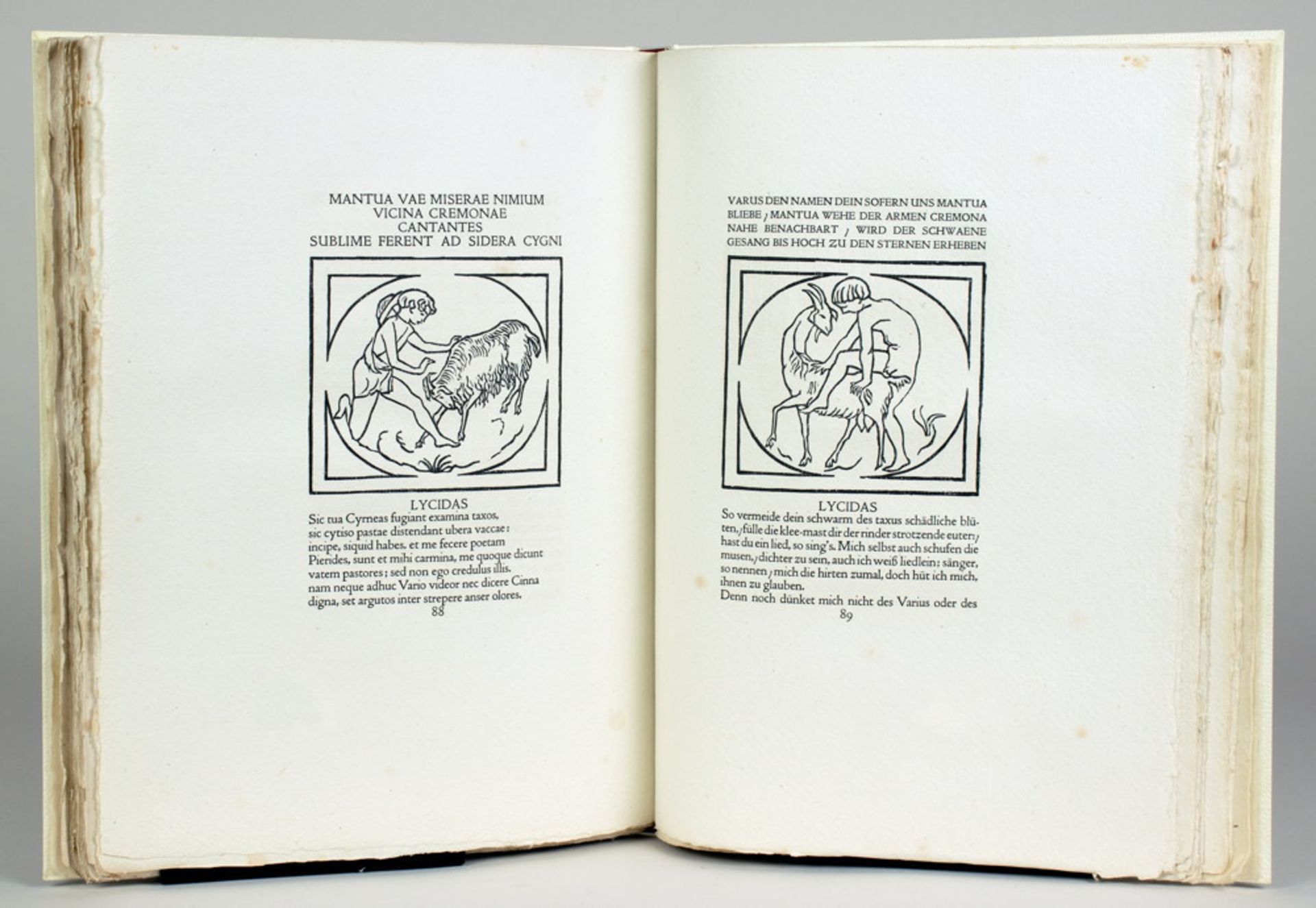 Cranach-Presse - P[ublius] Vergilius Maronis. Die Eclogen. - Image 4 of 4