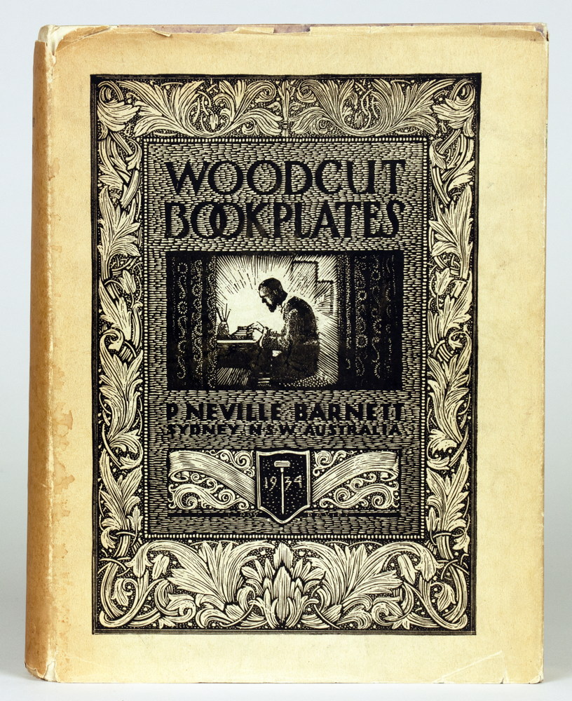 P[ercy] Neville Barnett. Woodcut Book-plates. - Image 5 of 5