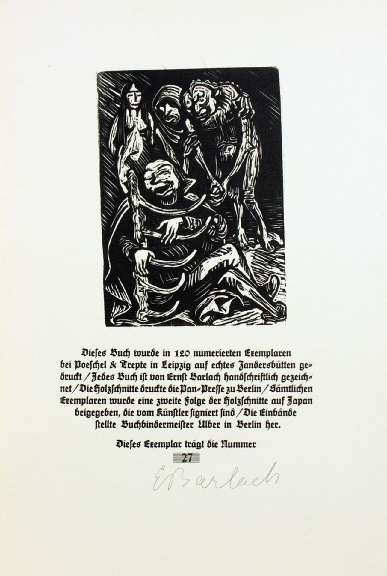 Ernst Barlach - [Johann Wolfgang von] Goethe. Walpurgisnacht - Bild 4 aus 5