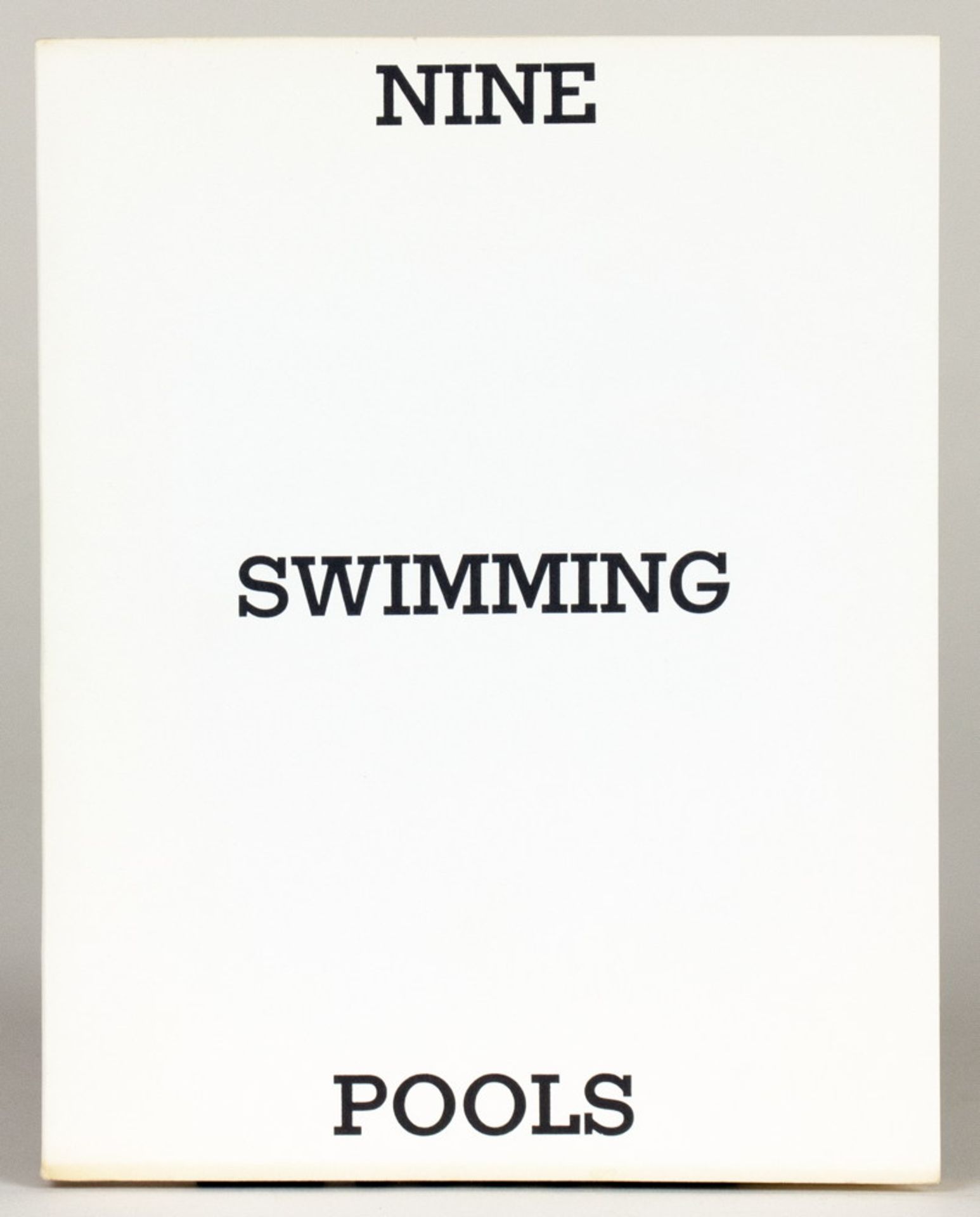 Ed Ruscha. Nine Swimming Pools - Image 2 of 4