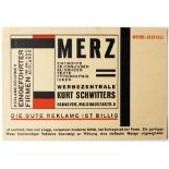 Kurt Schwitters. Merz Werbezentrale, Die gute Reklame ist billig.