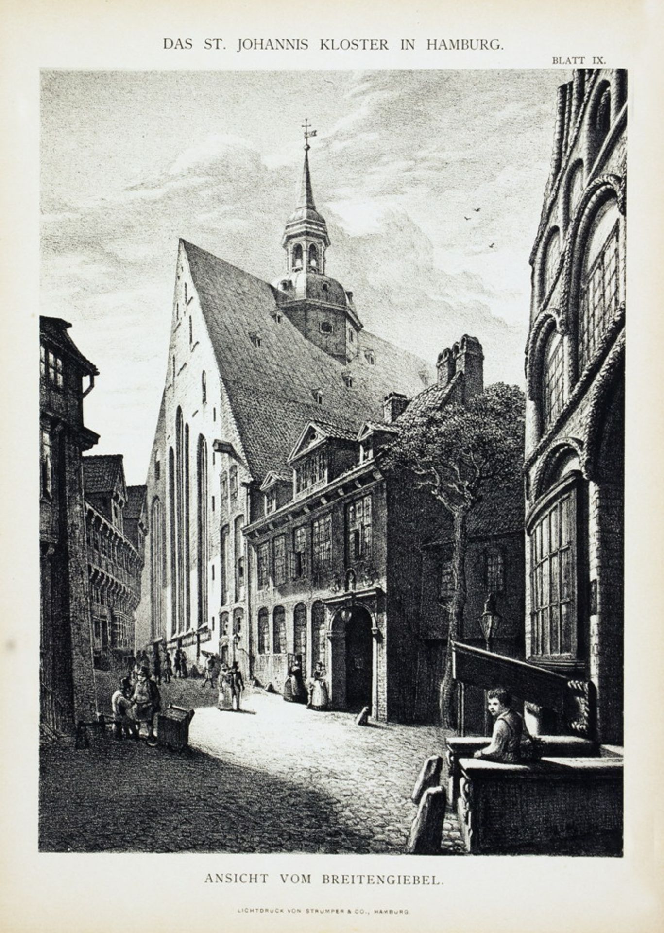 Das St. Johannis Kloster in Hamburg. - Bild 3 aus 6