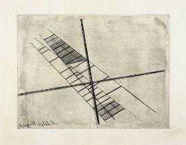 Laszlo Moholy-Nagy. Konstruktion mit Kreuz.