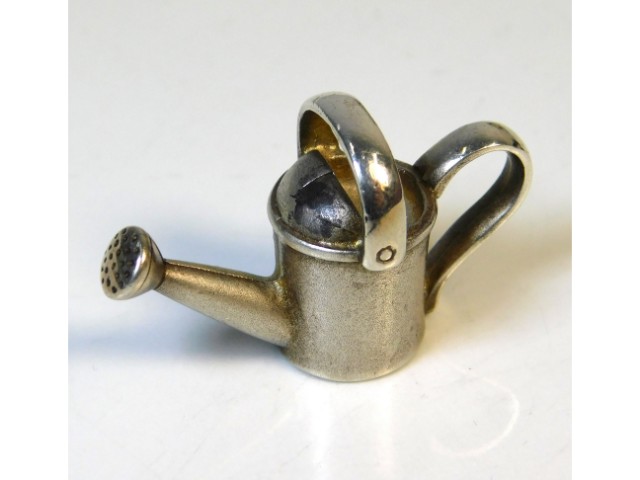 A Tiffany & Co. solid silver watering can necklace