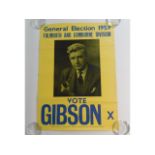 A 1959 General Election Falmouth & Camborne politi