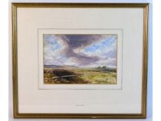 A framed John Keeley watercolour (1855-1931) of Ar