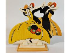 After Clarice Cliff, a Wedgwood art deco style Age