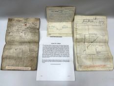 A set of documents relating to Royal Marine B9935