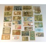A quantity of European bank notes