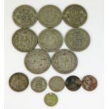 A small quantity of pre-1947 UK coinage, 127.8g
