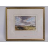 A framed John Keeley watercolour (1855-1931) of Ar