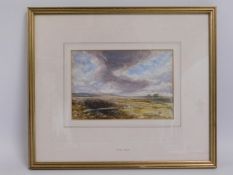 A framed John Keeley watercolour (1855-1931) of Ar