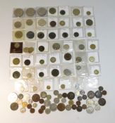 A quantity of mixed coinage, UK & foreign, dating