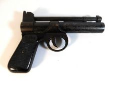 A vintage Webley Junior .177 air pistol