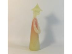 A Murano Archimede Seguso style glass figure of Or