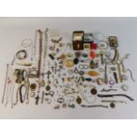 A quantity of mixed costume jewellery including si