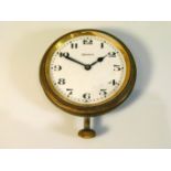 A vintage 8 day motor car clock, not running