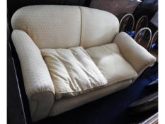 A Victorian drop end sofa, 65in wide