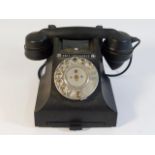 A Bakelite telephone