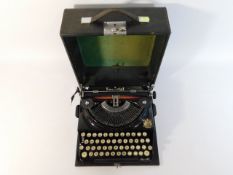 An Imperial "The Good Companion" typewriter & case