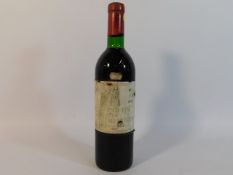 A 1967 bottle of Grand Vin De Chateau Latour red w