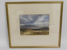 A framed John Keeley watercolour (1855-1931) of Ar