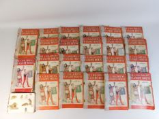 Twenty two editions of The Children's Treasure Hou