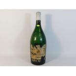 A large vintage Remy Martin cognac bottle, 18.5in