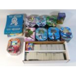 A large collection of Pokeman trading cards & rela