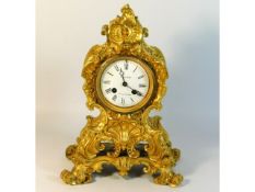 A 19thC. French Louis XV style ormolu striking man