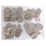 A quantity of post-1919 & pre-1947 coinage made up