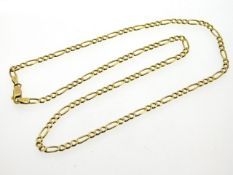 A 9ct gold chain, 5.6g, 18in long