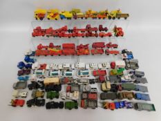 A quantity of mixed play worn diecast model vehicl