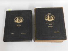 Two Lloyds register of shipping books, 1944-45 & 1