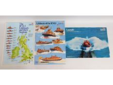 A selection of RNLI posters (10), further images u