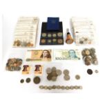 Mixed coinage & collectors sets including two bank