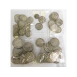 A quantity of post-1919 & pre-1947 coinage made up