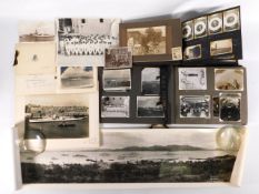 A quantity of various photographs, ephemera & images of naval interest including HMS Vindictive, an