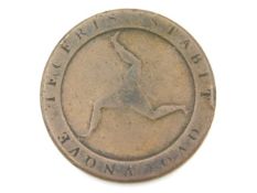 A George III 1798 Isle of Man half penny