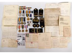 A family medal set of John George Allen & Victor Wilfred Allen with a large quantity of related ephe