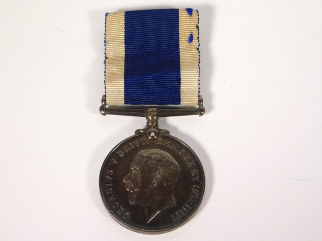 A George V long service & good conduct medal awarded to F.C.G Congdon S.P.O HMS Vivid