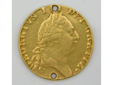 A George III guinea, a/f, 8.1g