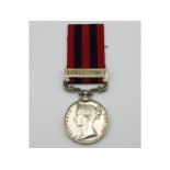 A Victorian Indian Service medal with Burma 1885-7 bar won by 1631 Pte. T. Read 2 BN. Hamps. R