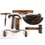 A selection of cooper's tools