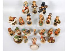 A quantity of Goebel Hummel figures, some a/f