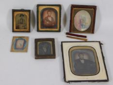 Six daguerreotypes of local interest, Mitchell fam