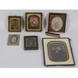 Six daguerreotypes of local interest, Mitchell fam