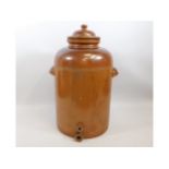 A large Doulton salt glazed stoneware water filter